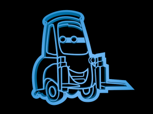 cars movie cookie cutter set 3D Baskı Modeli