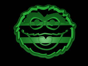 sesame street cookie cutter set Modèles 3D en vedette