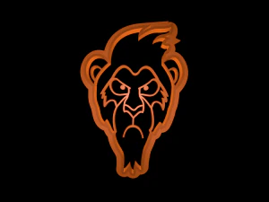 the lion king cookie cutter set 3D Print Model