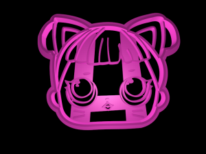 lol surprise cookie cutter set 3D Druckmodell