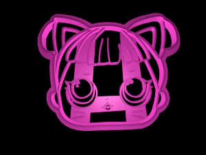 lol surprise cookie cutter set 3D Print Model