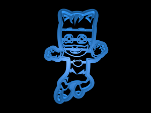 pj masks cookie cutter set 3D प्रिंट मॉडल