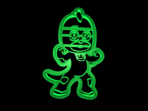 pj masks cookie cutter set 3D प्रिंट मॉडल