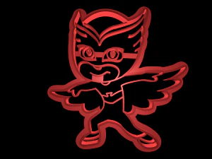 pj masks cookie cutter set 3D Print Model