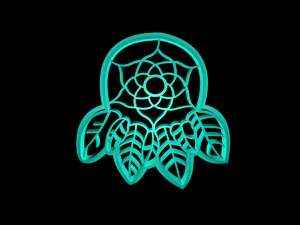 dream catcher cookie cutter set 3D Print Model
