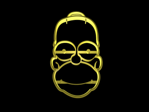 the simpson cookie cutter set 3Dプリントモデル