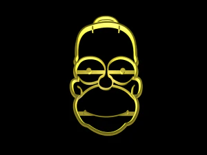 the simpson cookie cutter set 3D Print Model