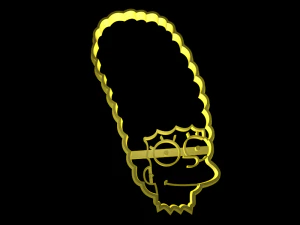 the simpson cookie cutter set 3D Print Model