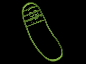 Rick and morty cookie cutter set 3D Print Model