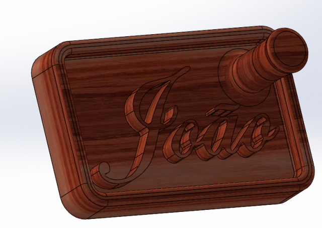 joo keyholder Model 3D .c4d .max .obj .3ds .fbx .stl .blend 