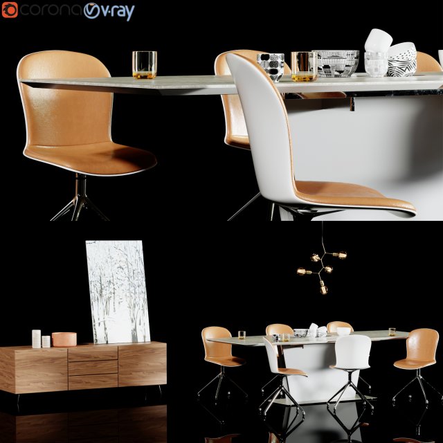 boconcept milanofiveadelaidelugano Modello 3D .c4d .max .obj .3ds .fbx .stl .blend 