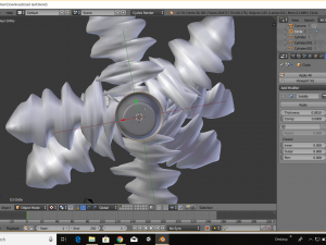 gerbera flower leaf 3Dモデル