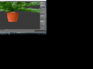 gerbera flower leaf 3Dモデル