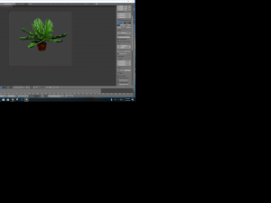 gerbera flower leaf 3Dモデル
