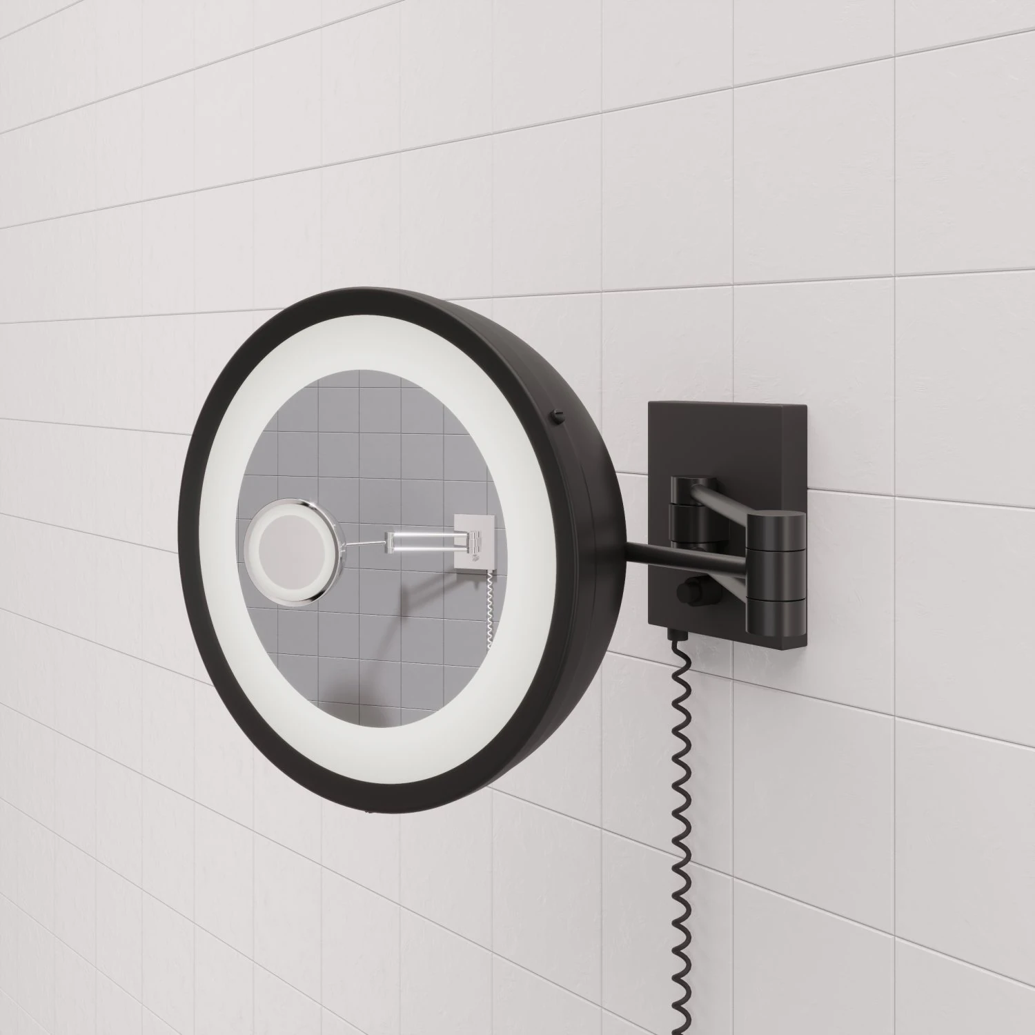 decor walther cosmetic mirror 3D Model .c4d .max .obj .3ds .fbx .stl .blend 