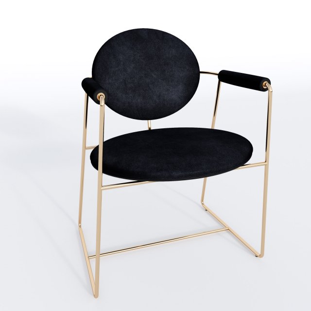 leather chair gemma Modelo 3D .c4d .max .obj .3ds .fbx .stl .blend 