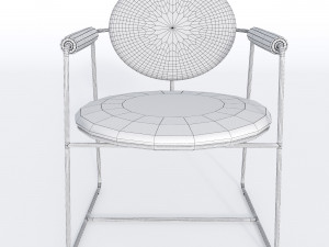 leather chair gemma Modelo 3D