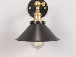 Vintage Wall Lamp 3D Model