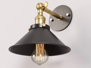 Vintage Wall Lamp 3D Model