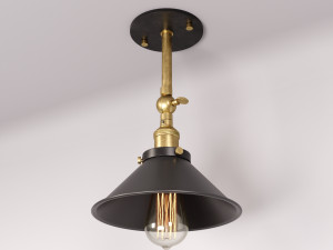 Vintage Wall Lamp 3D Model