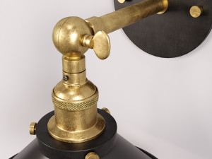 Vintage Wall Lamp 3D Model