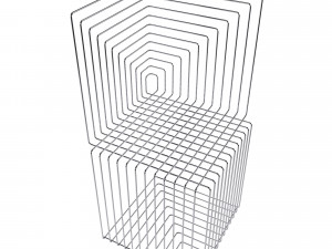 Octagon Chair designed by Thomas Feichtner 3D Model