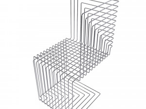 Octagon Chair designed by Thomas Feichtner 3D Model