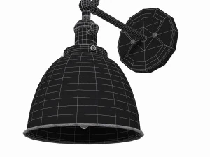 Phansthy Retro Wall Lamp 3D Model