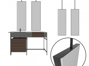 Cielo Narciso Vanity 3D Модель
