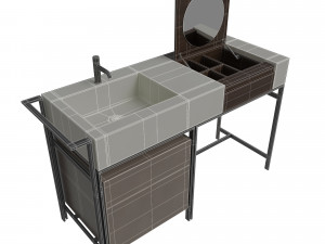 Cielo Narciso Vanity 3D Модель