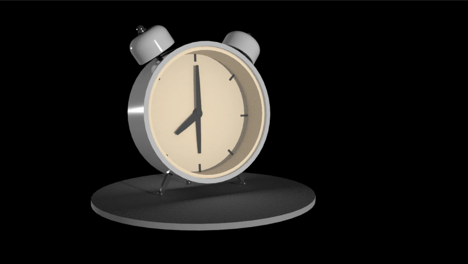 clock 3D Model .c4d .max .obj .3ds .fbx .stl .blend 