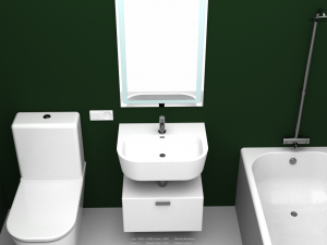 bathroom 3D 모델