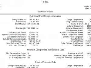 pressure vessel with complete calculations 3D Model