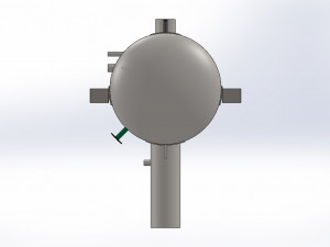 pressure vessel with complete calculations 3D Модель