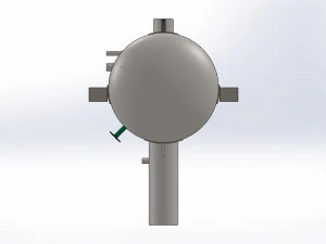 pressure vessel with complete calculations 3D Model