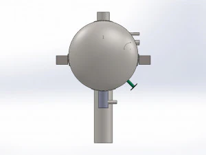 pressure vessel with complete calculations 3D Model