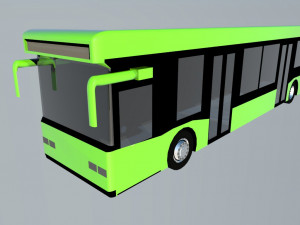 fictive bus 3D 模型