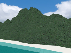 island Modello 3D