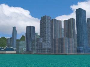 island Modello 3D