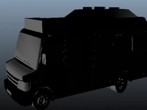 фургон &ndash; силовой путешественник 3D Модель