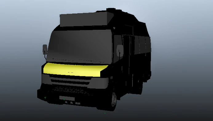 van force traveler 3D Model .c4d .max .obj .3ds .fbx .stl .blend 