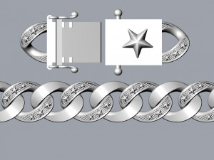 chain bracelets 03 3D प्रिंट मॉडल