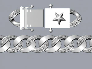 chain bracelets 03 3D Print Model