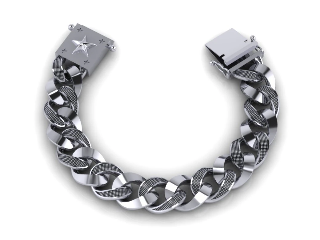 chain bracelets 04 3D Print Model .c4d .max .obj .3ds .fbx .stl .blend 