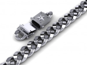 chain bracelets 04 3D Baskı Modeli