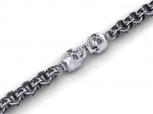 chain bracelets 05 3D प्रिंट मॉडल