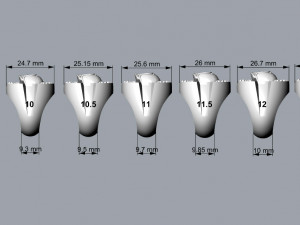 skull rings 01 3D 프린트 모델