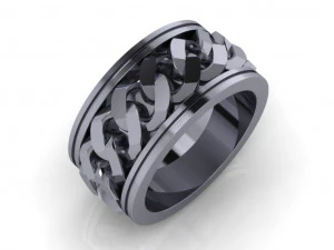 fashion ring chain edition 3D Print Model