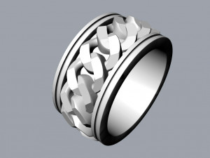 fashion ring chain edition 3D Print Model