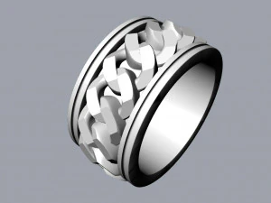 fashion ring chain edition 3D Print Model
